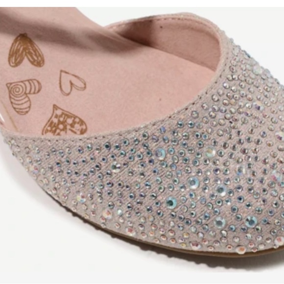 NWT: Kids Youth Olive & Edie-Tiffany Pump Sandals - Picture 4 of 6